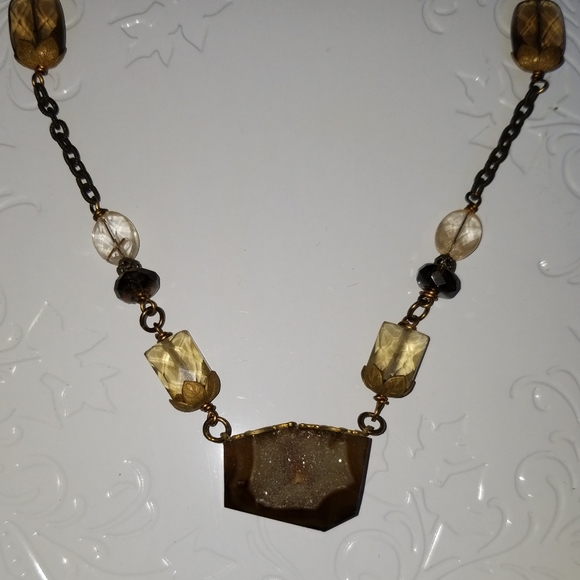 OOAK GEMSTONE NECKLACE - Picture 6 of 6